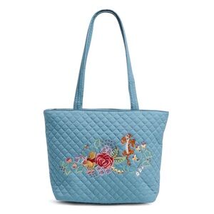 Vera Bradley Disney 100 Winnie The Pooh Large Vera Tote Bag
